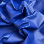 Electric Blue Nappa Leather