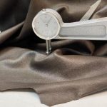 Brown thick nappa leather hide