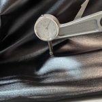 Dark Anthrax Metallic Leather Hide - Image 2