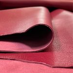 Dark Cherry Thick Nappa Leather - Image 2