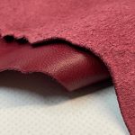 Dark Cherry Thick Nappa Leather - Image 3