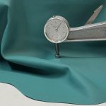 Dark Teal Nappa Leather Hide