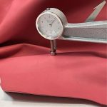 Garmet pink thick nappa leather hide