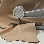Grain White Leather Hide
