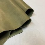 Oily Green Thick Nappa Leather - Image 3