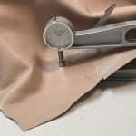 Pale Beige Thick Nappa Leather