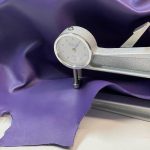 Purple haze thick nappa leather