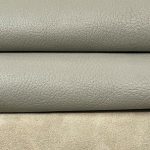 Soft Grey Thick Nappa Leather - Image 2