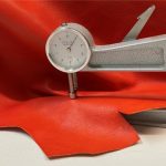 Sport orange thick nappa leather