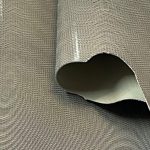 Static Grey Designer Leather Hide - Image 3