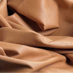 Pink Brown Smooth Leather