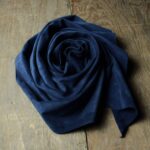 Navy Blue Suede