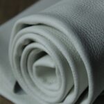 Powder White Dollaro Leather