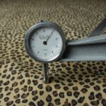 Bisque Leopard Printed Suede