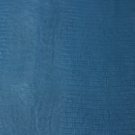 Dusty Blue Lizard Embossed Leather