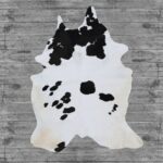 Hair-On Cowhide Rug White & Black