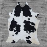 Hair-On Cowhide Rug Black & White