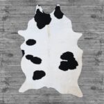 Hair-On Cowhide Rug Black & White