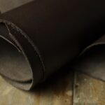 Smooth Cowhide Full Grain Leather Dark Brown