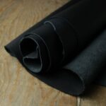 Smooth Cowhide Full Grain Leather Black