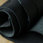 Smooth Cowhide Full Grain Leather Black