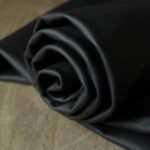 Pebble Grain Black Auto Upholstery Leather