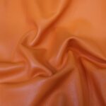 Arancione Brillante Dollaro Leather