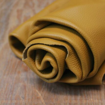 Senape Dollaro Leather