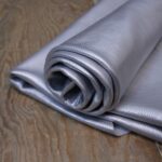 Silver Metallic Dollaro Leather