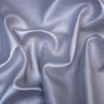 Silver Metallic Dollaro Leather
