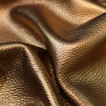 Laquer Bronze Metallic Dollaro Leather