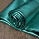 Diamond Metallic Dollaro Leather