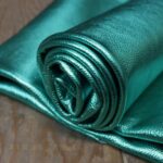 Diamond Metallic Dollaro Leather
