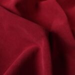 Split Suede Leather Rosso Red