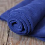 Split Suede Leather Blue