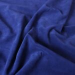 Split Suede Leather Blue