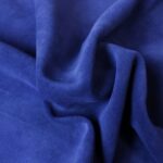 Split Suede Leather Blue
