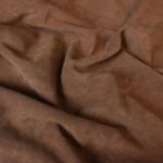 Split Suede Leather Tabacco Brown