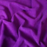 Split Suede Leather Viola Purple