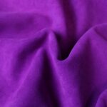 Split Suede Leather Viola Purple