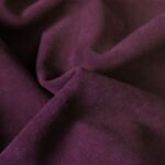 Split Suede Leather Bordo