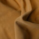 Split Suede Leather Mustard Yellow