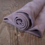 Split Suede Leather Cipria Pink