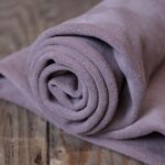 Split Suede Leather Cipria Pink