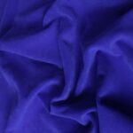 Split Suede Leather Blu Electrico