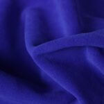 Split Suede Leather Blu Electrico