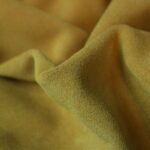 Split Suede Leather Giallo Yellow