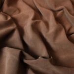 Split Suede Leather Caramello Brown