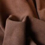 Split Suede Leather Caramello Brown