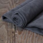 Split Suede Leather Cenere Grey